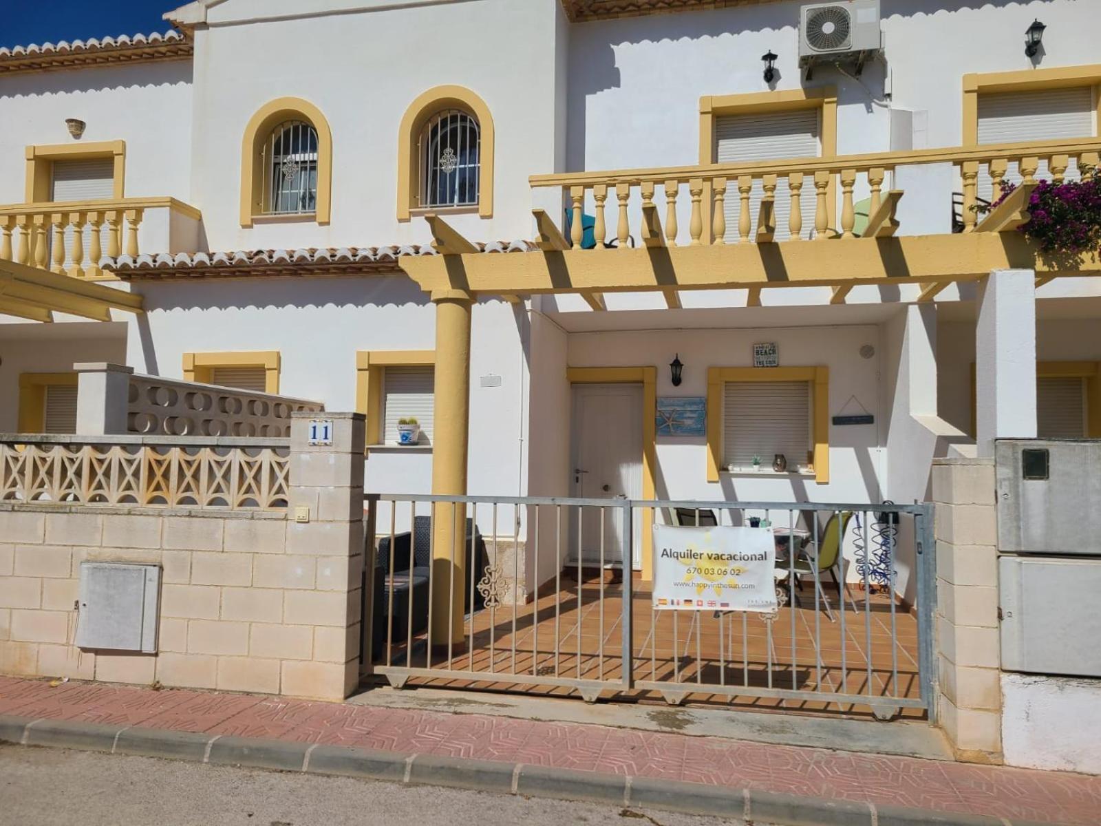 Bungalow Pueblo Mar En Els Poblets. Дения Экстерьер фото