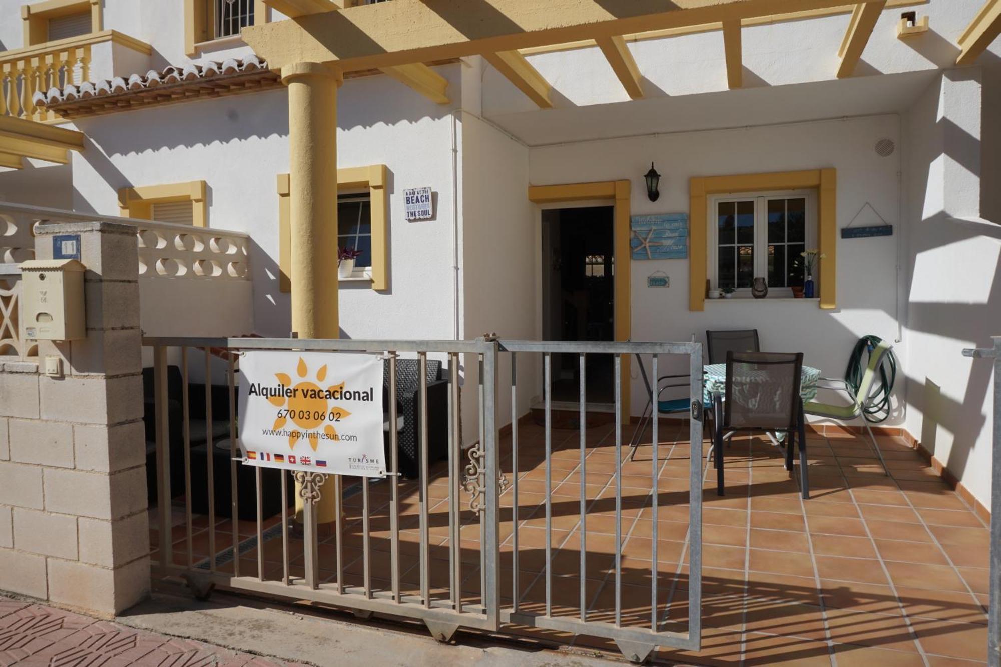 Bungalow Pueblo Mar En Els Poblets. Дения Экстерьер фото