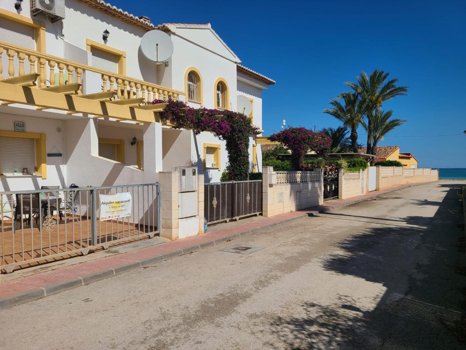 Bungalow Pueblo Mar En Els Poblets. Дения Экстерьер фото